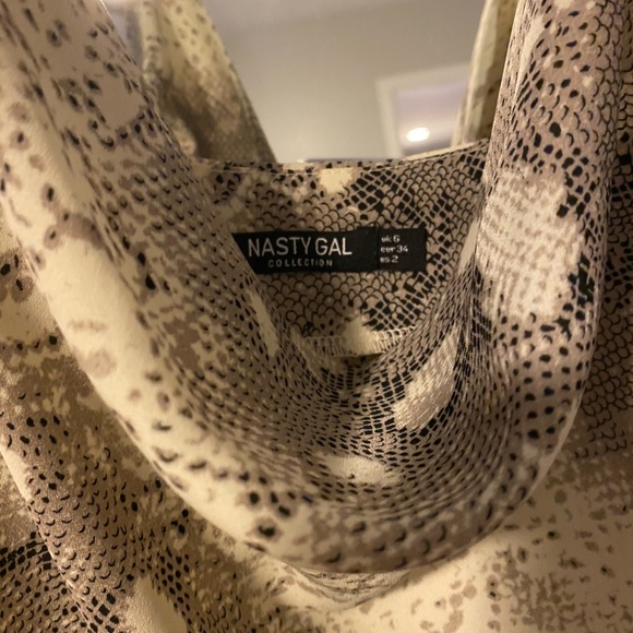 SOLD - Nasty Gal Snakeskin Tank Top - Picture 4 of 6